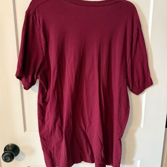Bella+Canvas Maroon T-Shirt - Picture 4 of 4
